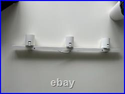 Light-Point Focus Mini Inline LED Spot Lamp 3 Adjustable Spots White Danis
