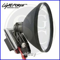 Lightforce spotlight 240mm Blitz HID Remote mounted 12v 35w 5000K Lamping roof