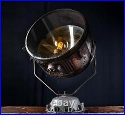 Loft Lampe Scheinwerfer Industrie Vintage Strahler Metal XXL Spot