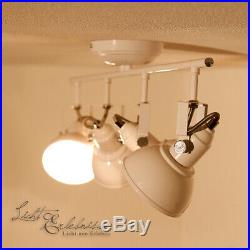 Loft Spot in weiß inkl. 3W LED Decke Deckenstrahler Deckenspot Lampe Spotleuchte
