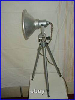 Loft lamp tripod standing tripod lamp searchlight industrial spotlight ALU SPOT