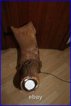 Log floor lamp led spot light for internal use