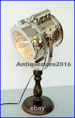 MARINE TABLE DESIGNER SEARCH LIGHT WITH STAND Nautical Spot Light Studio Lamp