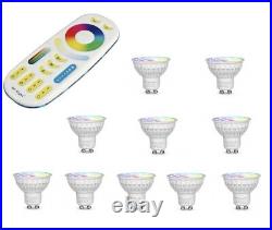 MI-LIGHT 4W GU10 RGB ALEXA LED colour changing Smart remote WIFI milight