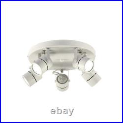 Mane Rotatable Cylinder GU10 Spotlight Round Rose-Black-White 1-2-3-5 LampTEKLED