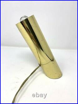 Mid Century Modern Brass Accent Angle Spot Light Lamp