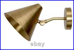 Modern Adjustable Wall Lamp Light Sconce Handmade Brass Ceiling Spot Light Lamp