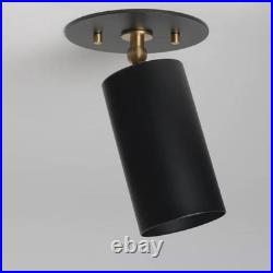 Modern Brass Ceiling Spotlight Adjustable Flush Mount Minimalist Lamp Modern Brass Ceiling Spotlight Adjustable Flush Mount Minimalist Lamp