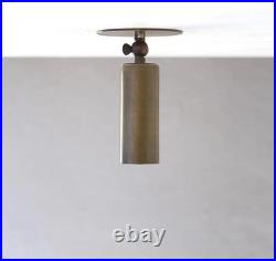 Modern Brass Spot Light Fixture Ceiling Wall Sconce Adjustable Directional Lamp