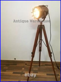Modern Floor Lamp Handmade Copper Antique Spot Light Floor Lamp Decor