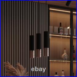 Modern Indoor Pendant Lamp LOOPEZ 3L Steel Black/Chrome GU10 LED SOLLUX LIGHTING Modern Indoor Pendant Lamp LOOPEZ 3L Steel Black/Chrome GU10 LED SOLLUX LIGHTING