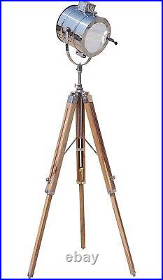 Modern Spot Light Nautical Adjustable Tripod Studio Searchlight Decor