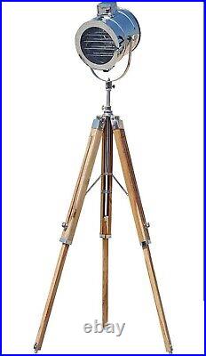 Modern Spot Light Nautical Adjustable Tripod Studio Searchlight Decor
