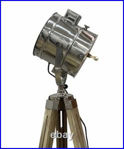 Modern Spot Light Nautical Adjustable Tripod Studio Searchlight Decor