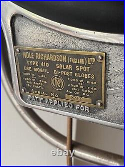 Mole Richardson 410 Theatre Fresnel Spotlight Vintage Film 156cm Floor lamp