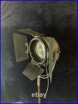Mole Richardson Rare Vintage Antique Stage Light Spotlight