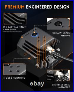 Motorcycle Led Auxiliary Fog Spot Light Lamp Honda Triumph BMW KTM YAMAHA SUZUKI