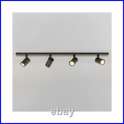NEW BOXED ASTRO Ascoli Four Bar Dimmable Indoor Spotlight (Bronze) GU10 Lamp