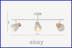 NEW MADE Albert Ceiling Spotlight Bar Light Muted grey/cream