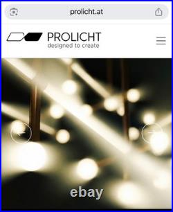 NEW PROLICHT LED Pendant Spotlight System Commercial Architectural Light Sus NEW PROLICHT LED Pendant Spotlight System Commercial Architectural Light Sus