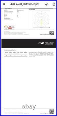 NEW PROLICHT LED Pendant Spotlight System Commercial Architectural Light Sus