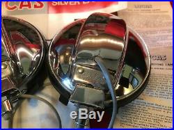 NOS New Old Stock Pair Boxed Lucas Silverlance LR9 Spot lamp Spotlight Mint Cond