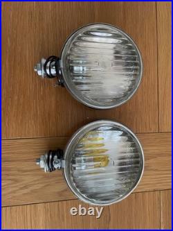 NOS Set x2 classic car front spot/fog lamp/light