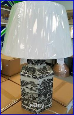 NWB Ethan Allen spotlight hexagon lamp MRSP $550.00
