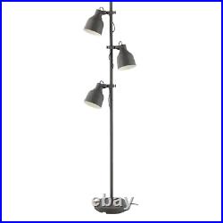 New HEKTAR Floor lamp with 3-spot, dark grey 603.936.03 Brand IKEA