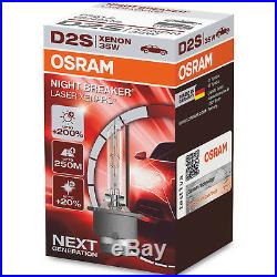 OSRAM Xenarc Night Breaker Laser Xenon Car Headlight Bulbs D1S D2S D3S D4S