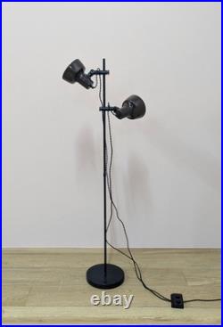 Original Danish 1970s Midcentury Spotlight Floor Lamp Fully Restored