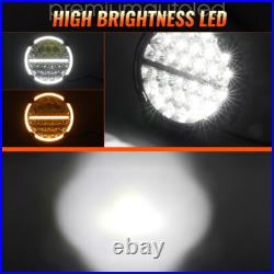 Osram Led Driving Headlamp Round Spot Light Spot Lamp Driving Beam Pattern Drl
