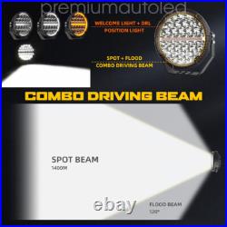 Osram Led Driving Headlamp Round Spot Light Spot Lamp Driving Beam Pattern Drl