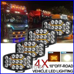 Oval/rectangular Driving Spotlight Spotlamp + Sidelight Like Hella Jumbo 320ff Oval/rectangular Driving Spotlight Spotlamp + Sidelight Like Hella Jumbo 320ff