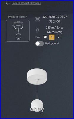 PROLICHT LED Pendant Spotlight System Commercial Architectural Light Sus