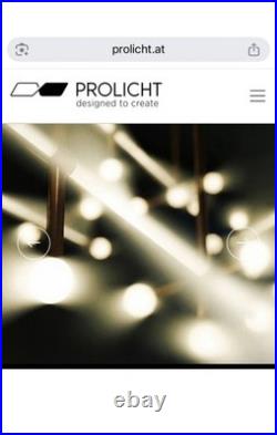 PROLICHT LED Pendant Spotlight System Commercial Architectural Light Sus