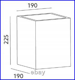 Paintable Plaster Ceiling Spot Light Lamp Fixture GU10 Modern White