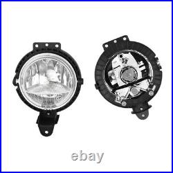 Pair For BMW R55 R56 Clubman 2010-2015 Front Spot Fog Light Lamps Left & Right