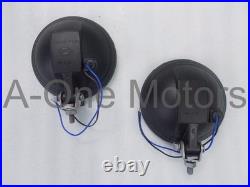 Pair Universal Hella Comet 500 Driving Lamp White Spot Light + Cover & Bulb