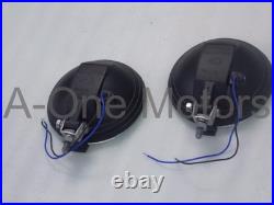 Pair Universal Hella Comet 500 Driving Lamp White Spot Light + Cover & Bulb