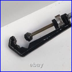 Pair Vintage Industrial Marler Hayley Barnet Clamp Fitting Spotlight Lamps