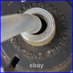 Pair Vintage Industrial Marler Hayley Barnet Clamp Fitting Spotlight Lamps