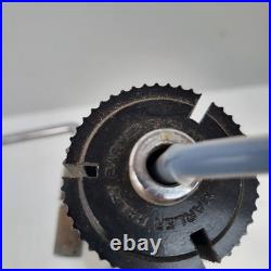 Pair Vintage Industrial Marler Hayley Barnet Clamp Fitting Spotlight Lamps