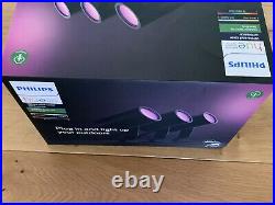 Philips Hue White & Colour Ambiance Lily Outdoor Spot Light New & Sealed UK