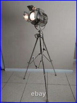 Photography Studio Spot Light Steel Searchlight Studio Floor Lamp with Tripod