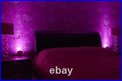 Plugin GU10 Spotlight Uplighter Wall Wash Light Plug Socket Lamp with Colour