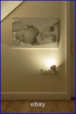 Plugin GU10 Spotlight Uplighter Wall Wash Light Plug Socket Lamp with Colour