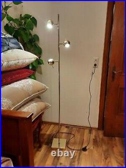 Pretty Honsel LED SPOT READING/Floor Lamp 49683, Retro Gold Coloured, 3xGU10-50/50W