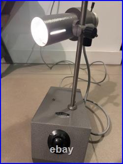 Prior Microscope Spot Light, Dimmable Industrial Desk Lamp VGC