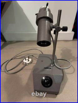 Prior Microscope Spot Light, Dimmable Industrial Desk Lamp VGC